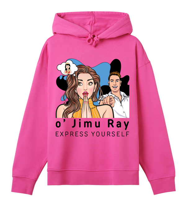 Dream Big - Bold Hoodie - Hyper pink women - Hoodies