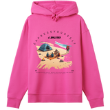 Campfire Chronicles - Express Your Love for Nature - Hyper pink women - Hoodies