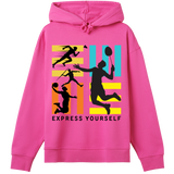 Energise Your Wardrobe - Express Yourself Hoodie - Hyper pink women - Hoodies