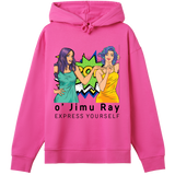 Pop Art Expression - Bold Hoodie - Hyper pink women - Hoodies