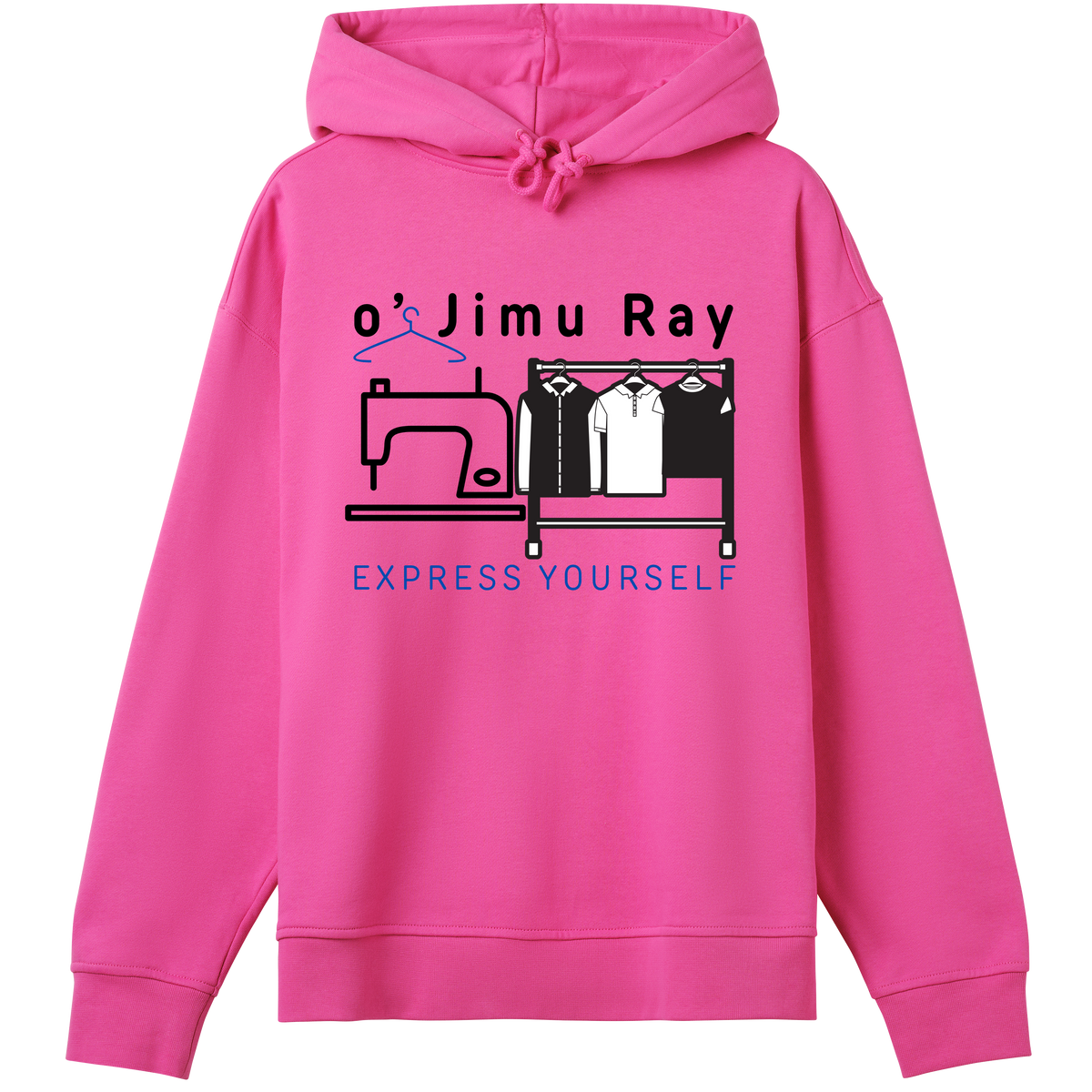 The Ultimate Statement - Express Yourself Hoodie - Hyper pink women - Hoodies