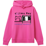 The Ultimate Statement - Express Yourself Hoodie - Hyper pink women - Hoodies