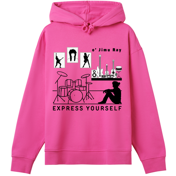 Strum & Style - The Ultimate Hoodie - Hyper pink women - Hoodies