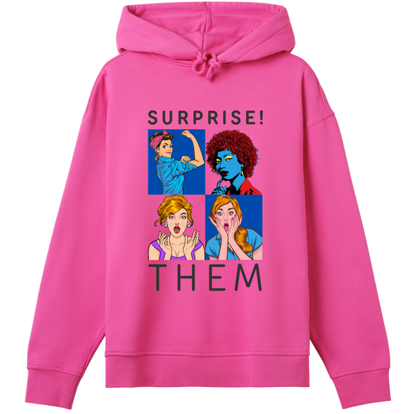 Pop Art Surprise - Empowerment Hoodie - Hyper pink women - Hoodies