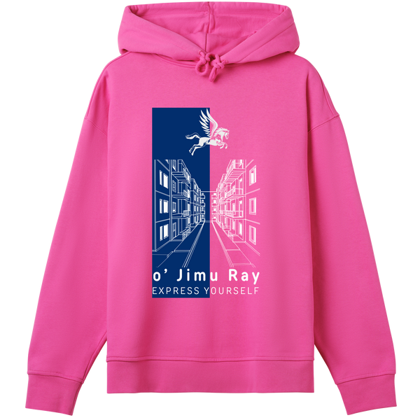 Modern Mythical - Urban Style Hoodie - Hyper pink women - Hoodies