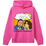 Express Yourself - Blah Blah Hoodie - Hyper pink women - Hoodies