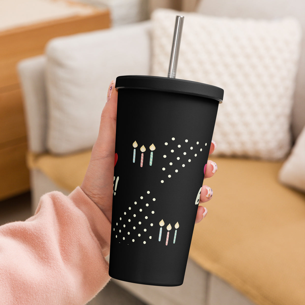 Birthday My Love – A Romantic Tumbler for Your King - Black - Tumblers