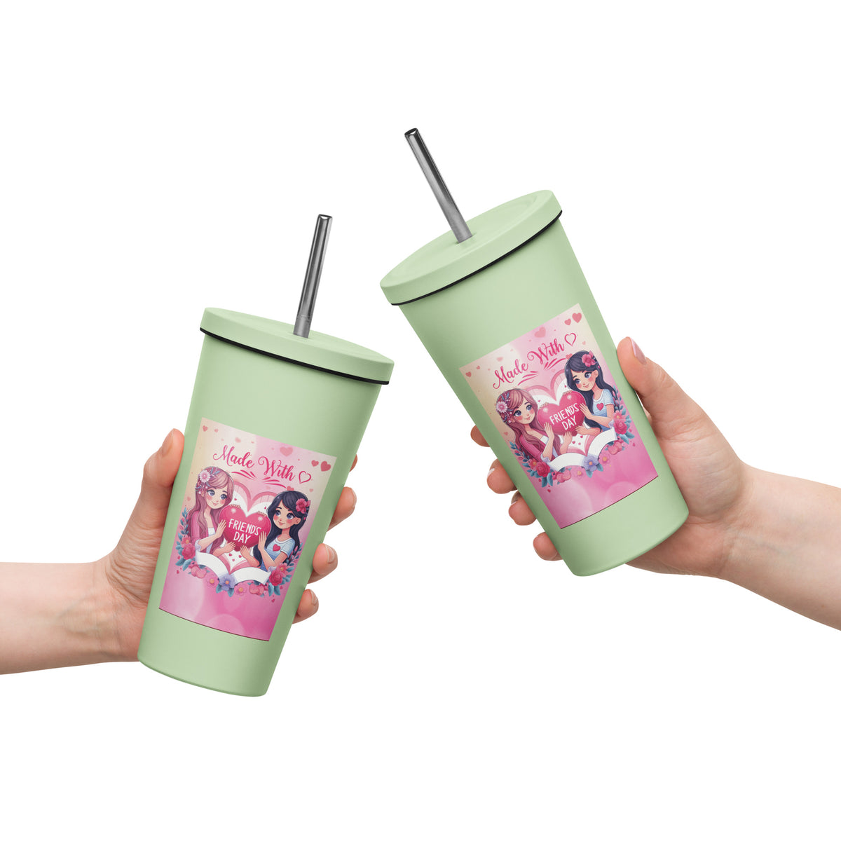 Made With Love - Celebrate Friend's Day with Every Sip - - Tumblers