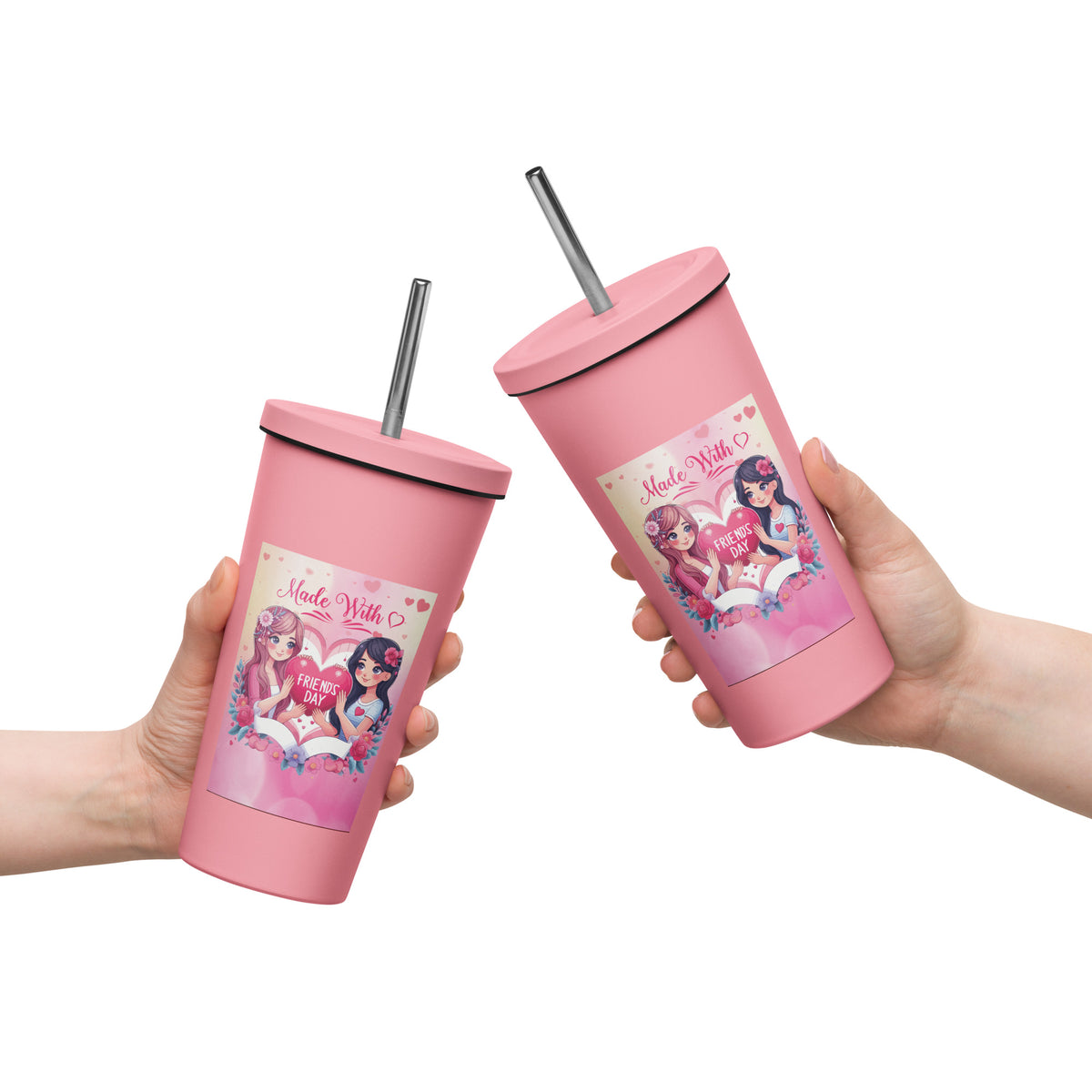 Made With Love - Celebrate Friend's Day with Every Sip - - Tumblers