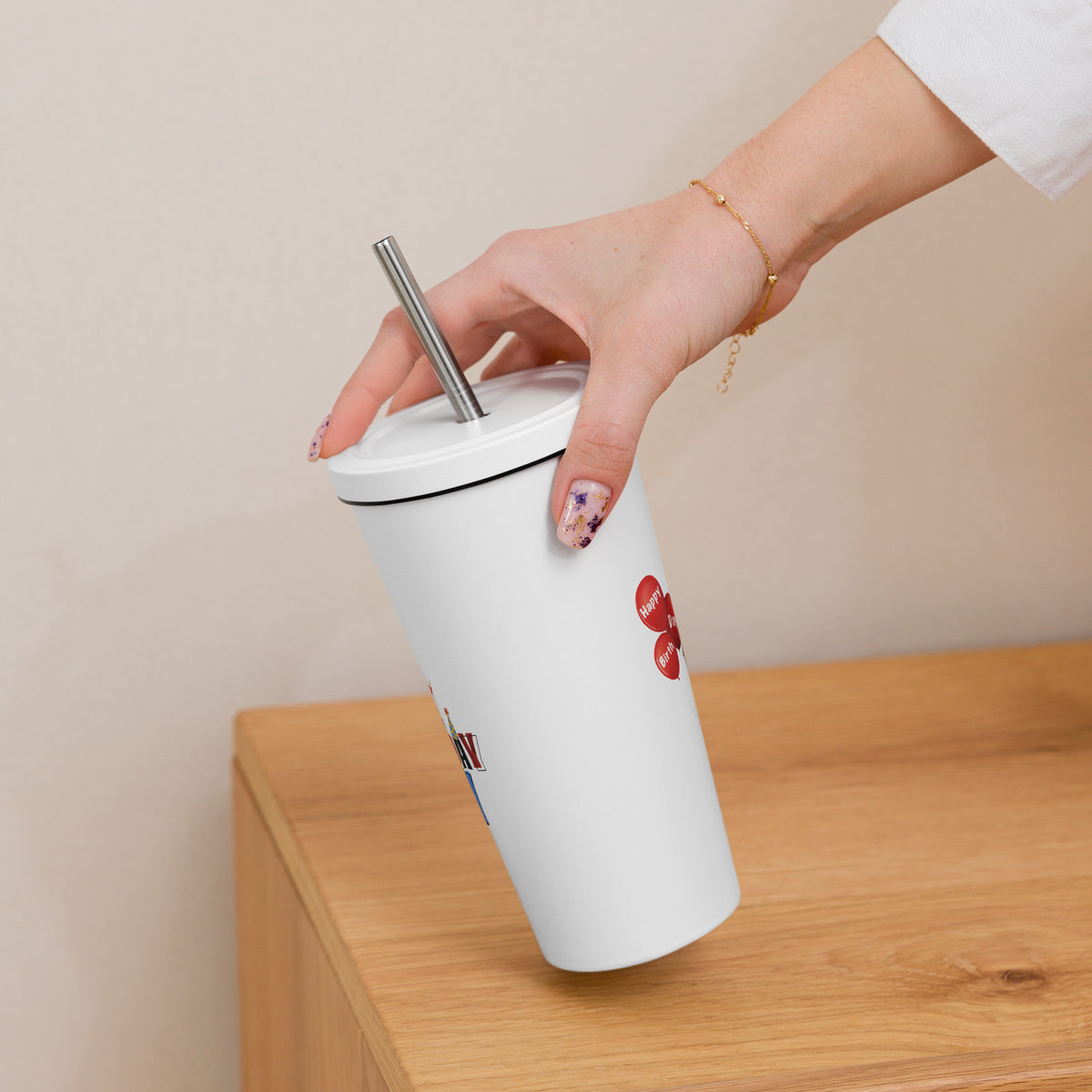 Happy Birthday, My Love – A Cheerful Tumbler for Your Husband - - Tumblers