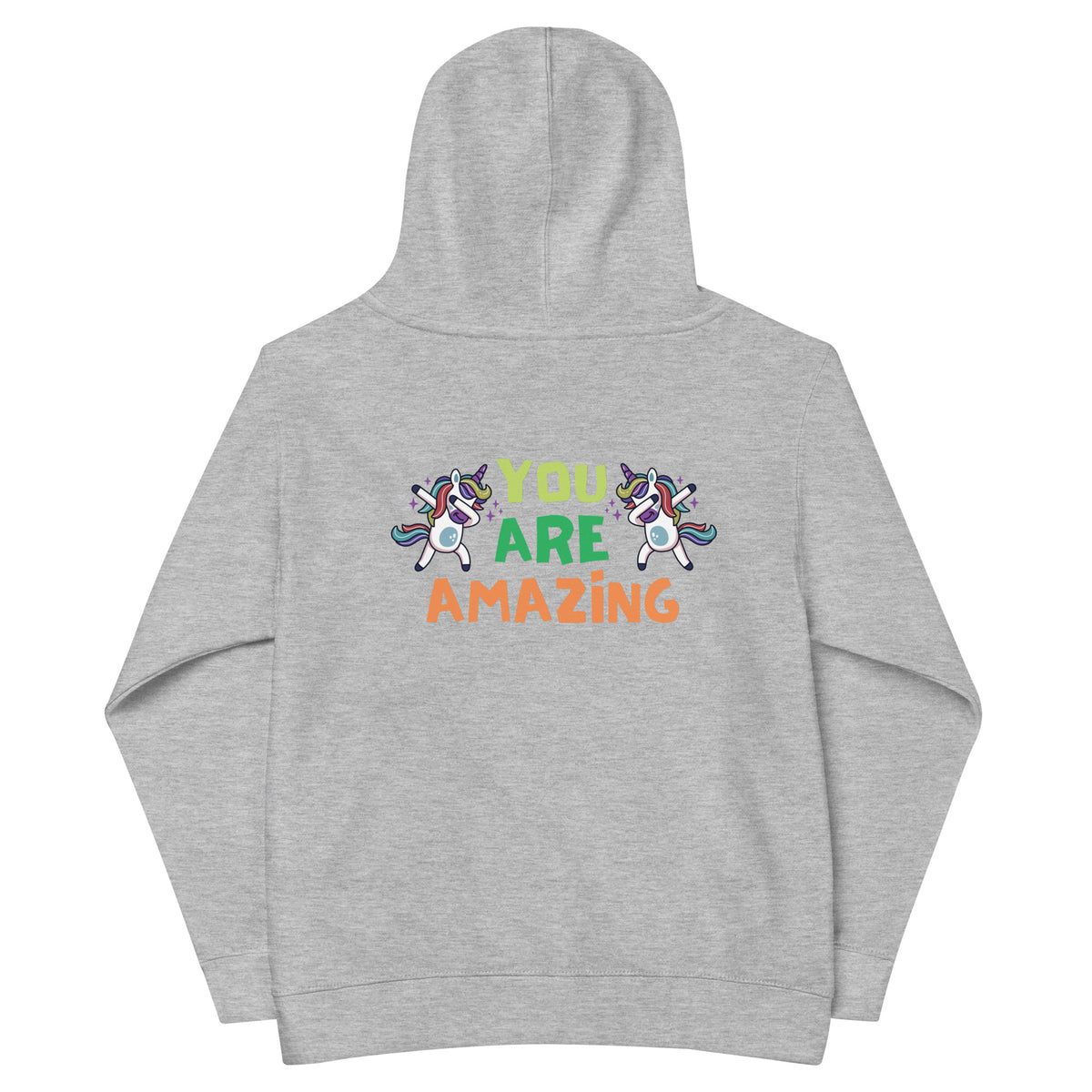 Unicorn Joy Eco Hoodie - You Are Amazing - - Kid's Hoodie