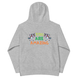 Unicorn Joy Eco Hoodie - You Are Amazing - - Kid's Hoodie