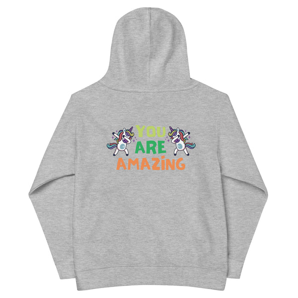 Unicorn Joy Eco Hoodie - You Are Amazing - - Kid's Hoodie