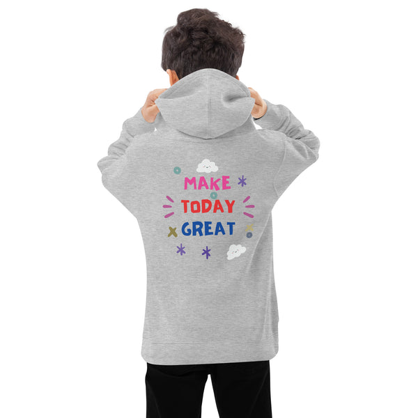 Make Today Great Kids Eco Hoodie - - Kid's Hoodie