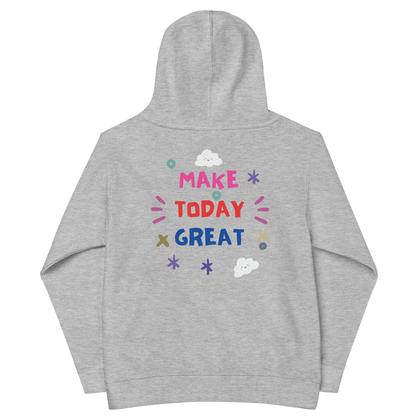 Make Today Great Kids Eco Hoodie - - Kid's Hoodie