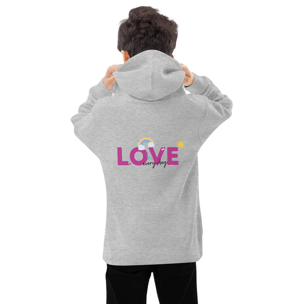 Love Every Day Kids Eco Hoodie - - Kid's Hoodie