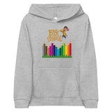 Colorful Adventures Await - Back to School Kids Hoodie - Athletic Heather - Hoodies