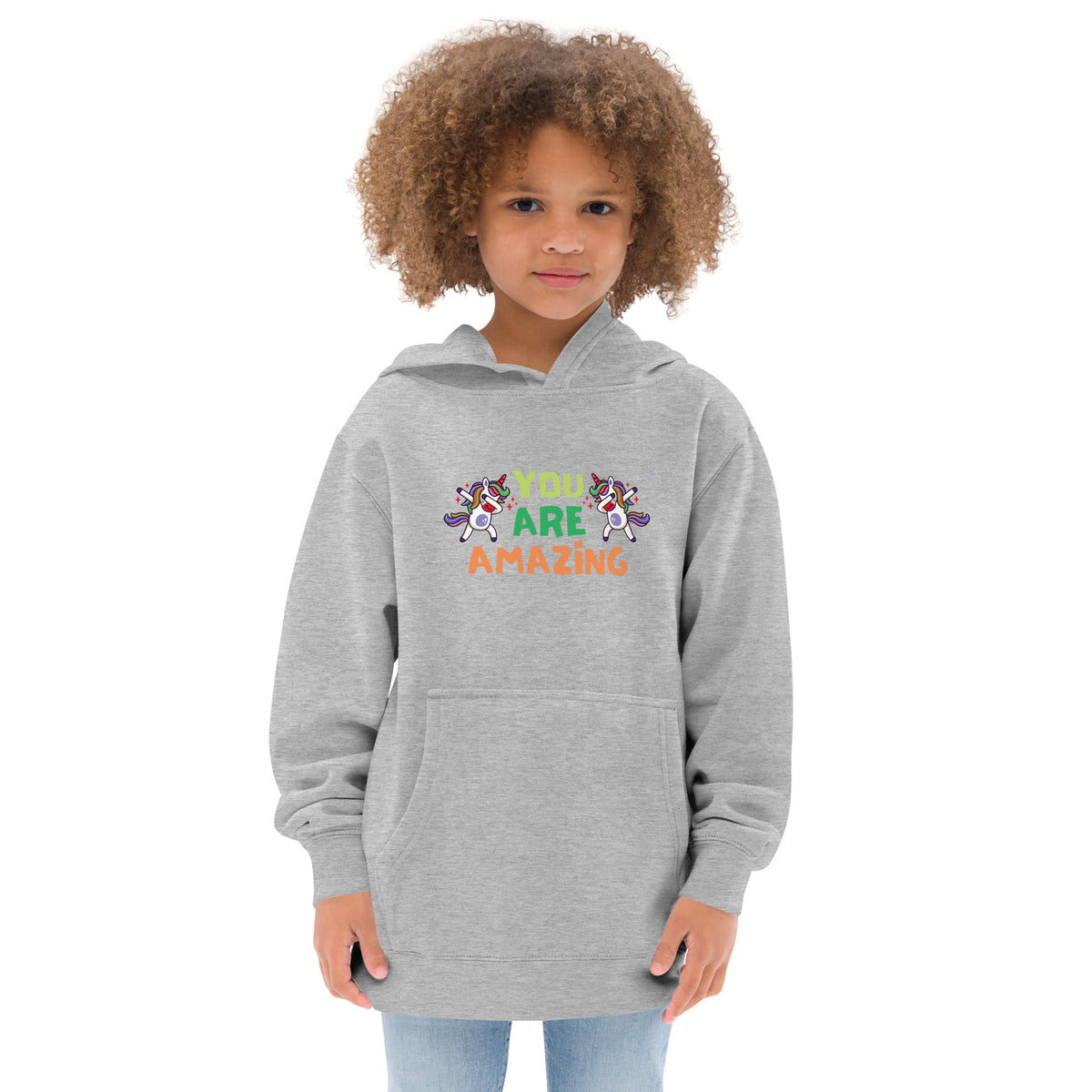 Unicorn Joy Eco Hoodie - You Are Amazing - - Kid's Hoodie