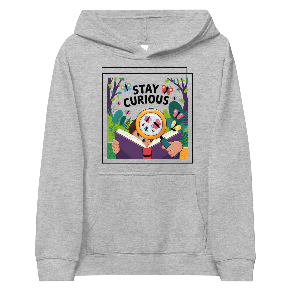 Stay Curious – New Year Gift Hoodie for Kids - - Kid's Hoodies