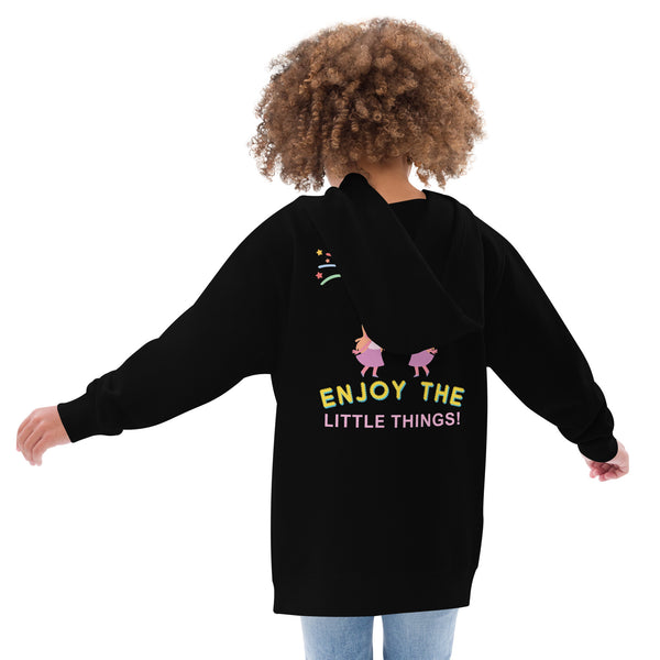 Enjoy the Little Things - Kids Eco Hoodie - - Kid's Hoodies