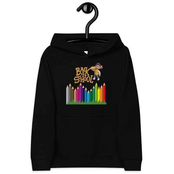 Colorful Adventures Await - Back to School Kids Hoodie - - Hoodies