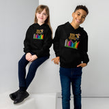 Colorful Adventures Await - Back to School Kids Hoodie - - Hoodies