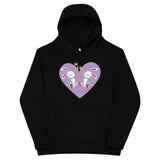 Bunny Love Eco Hoodie - Heartfelt Happiness - - Kid's Hoodie