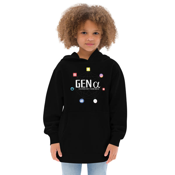 Gen Alpha Tech Hoodie - Born in the Digital Age - - Hoodies