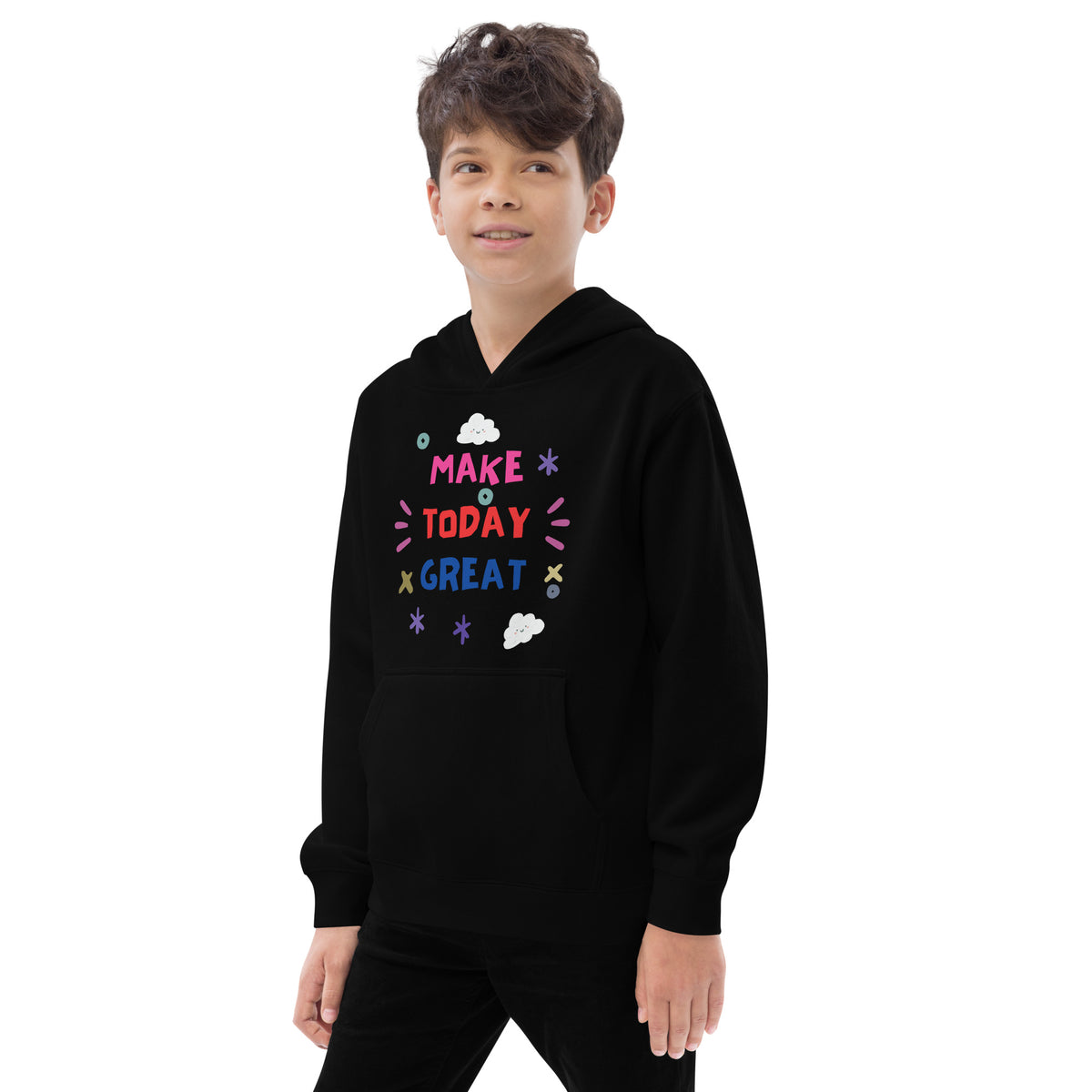 Make Today Great Kids Eco Hoodie - - Kid's Hoodie