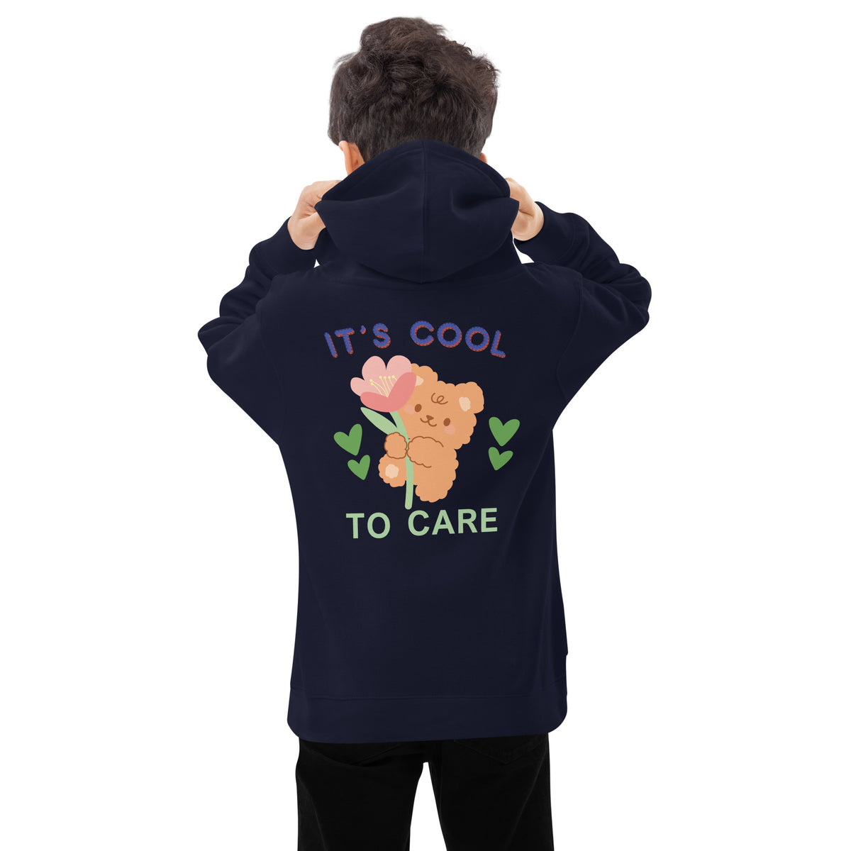 It's Cool to Care - Kids Eco Hoodie - - Kid's Hoodie