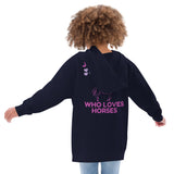 Just a Girl Who Loves Horses Kids Eco Hoodie - - Kid's Hoodie