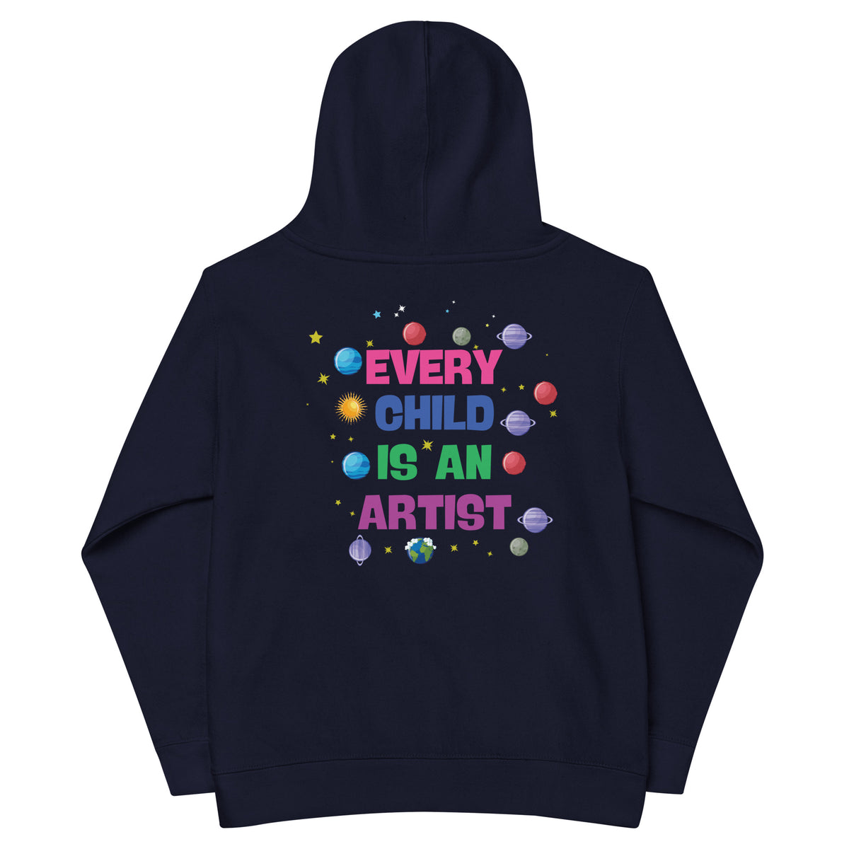 Every Child is an Artist Kids Eco Hoodie - - Kid's Hoodies