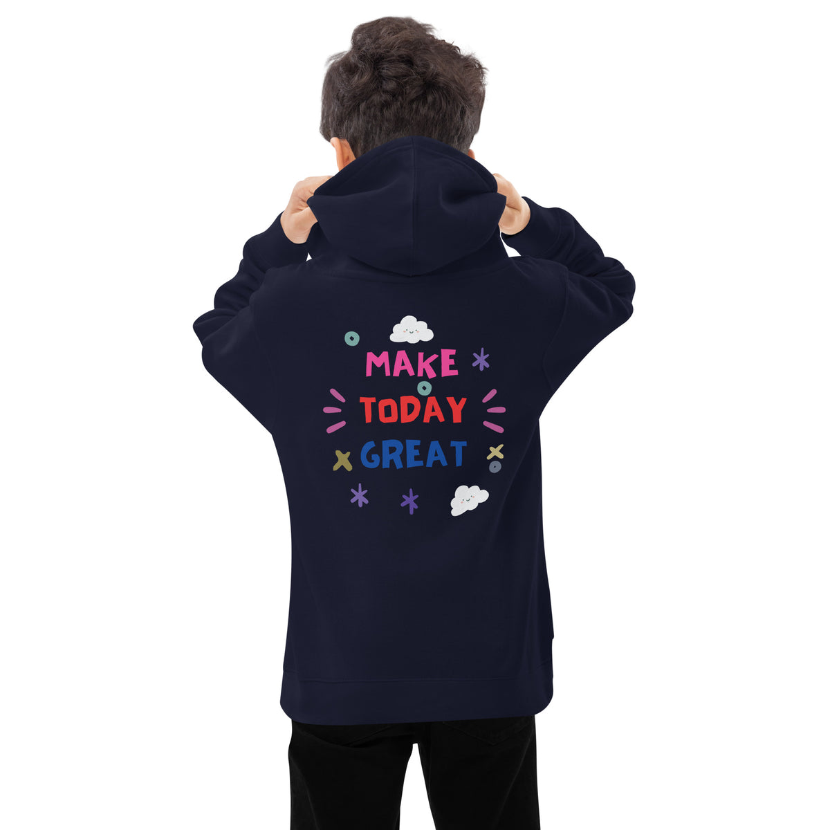 Make Today Great Kids Eco Hoodie - - Kid's Hoodie