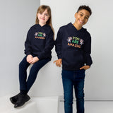 Unicorn Joy Eco Hoodie - You Are Amazing - Navy Blazer - Kid's Hoodie