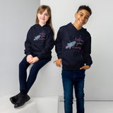 Rocket Dreams Eco Hoodie - Follow Your Dreams - Navy Blazer - Kid's Hoodie