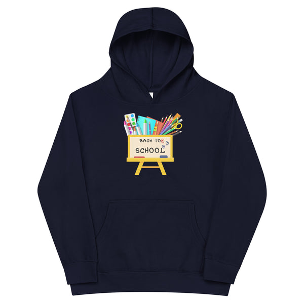 Colourful Adventures Await - Back to School Kids Hoodie - - Hoodies