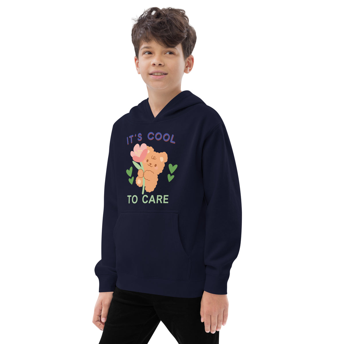 It's Cool to Care - Kids Eco Hoodie - - Kid's Hoodie