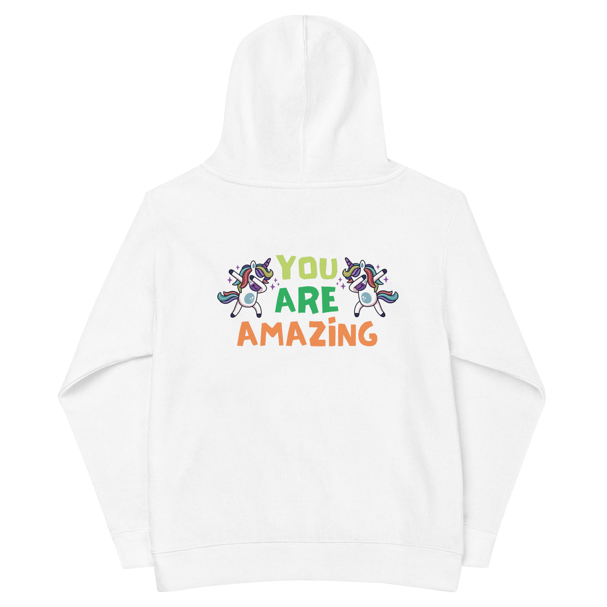 Unicorn Joy Eco Hoodie - You Are Amazing - - Kid's Hoodie