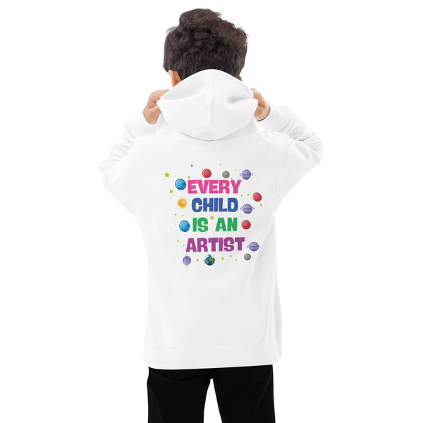 Every Child is an Artist Kids Eco Hoodie - - Kid's Hoodies