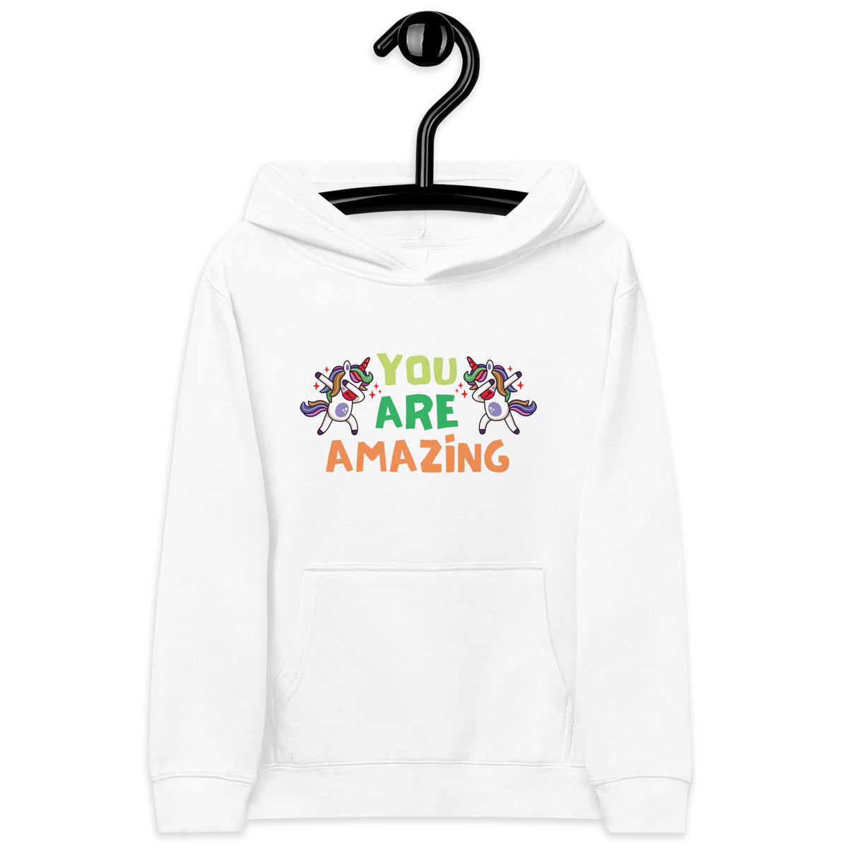 Unicorn Joy Eco Hoodie - You Are Amazing - - Kid's Hoodie