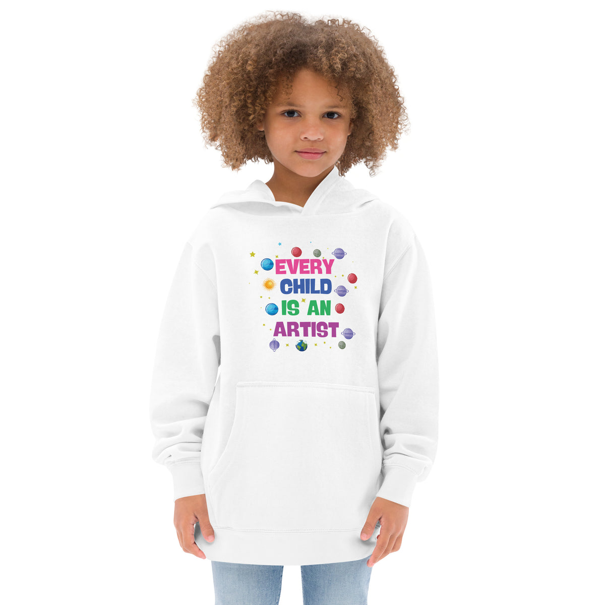 Every Child is an Artist Kids Eco Hoodie - - Kid's Hoodies