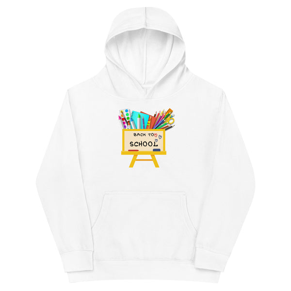 Colourful Adventures Await - Back to School Kids Hoodie - - Hoodies