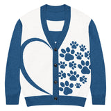 Stripes of Love – Cozy Cardigan Gift - M - Long Sleeves T-shirts