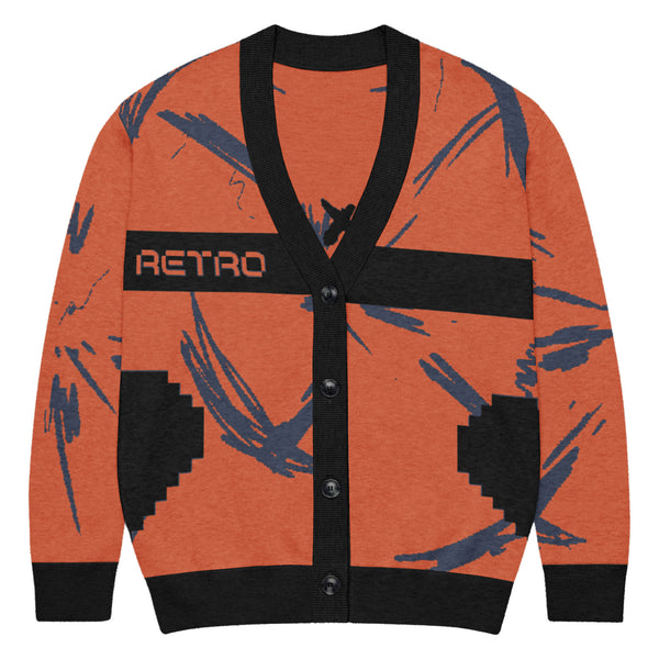 Nostalgia Mode – Retro Knitwear Gift - M - Long Sleeve T-shirts