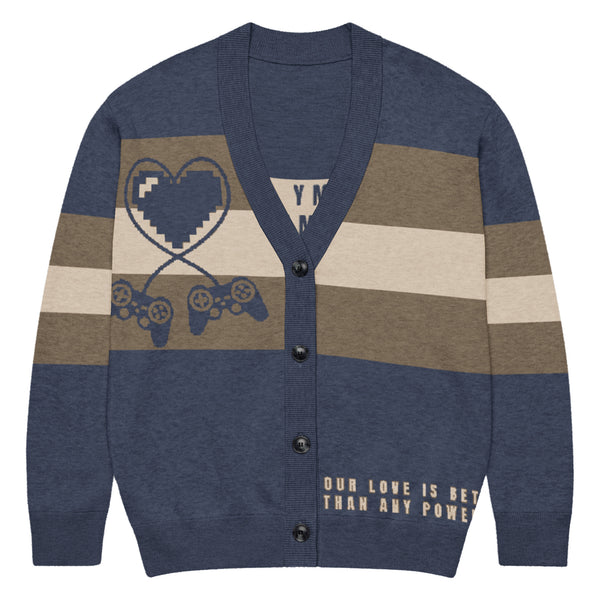 Pixel Love Cardigan – A Gamer’s Gift - M - Long Sleeves T-shirts