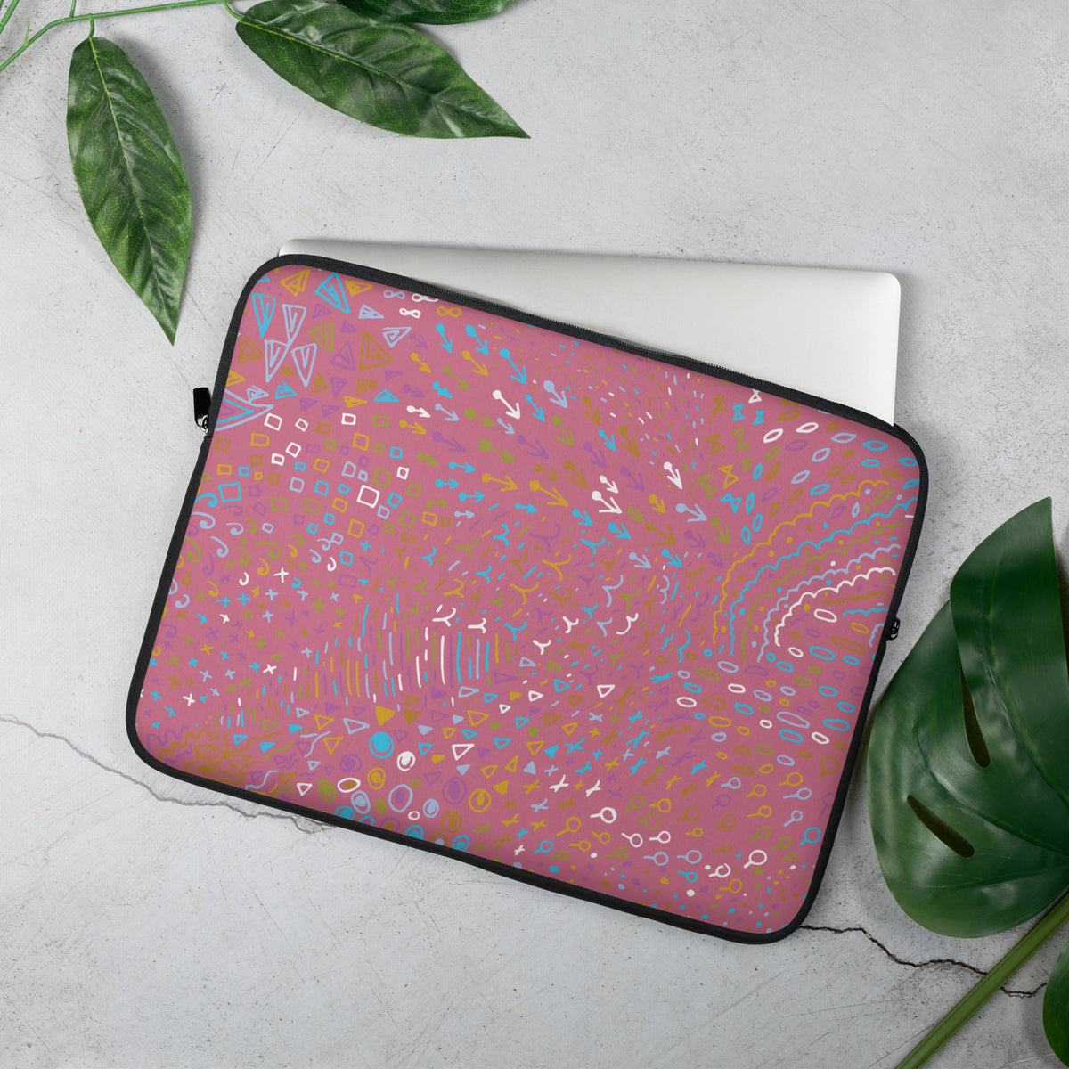 Vibrant Memory Mosaic Laptop SleeveLaptop Sleeve - 15″ - Laptop Sleeves