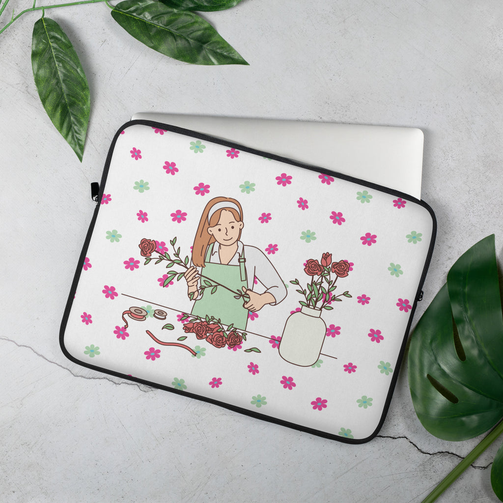 Crafted Blooms - Artistic Laptop Case - Default Title - Mouse Pad