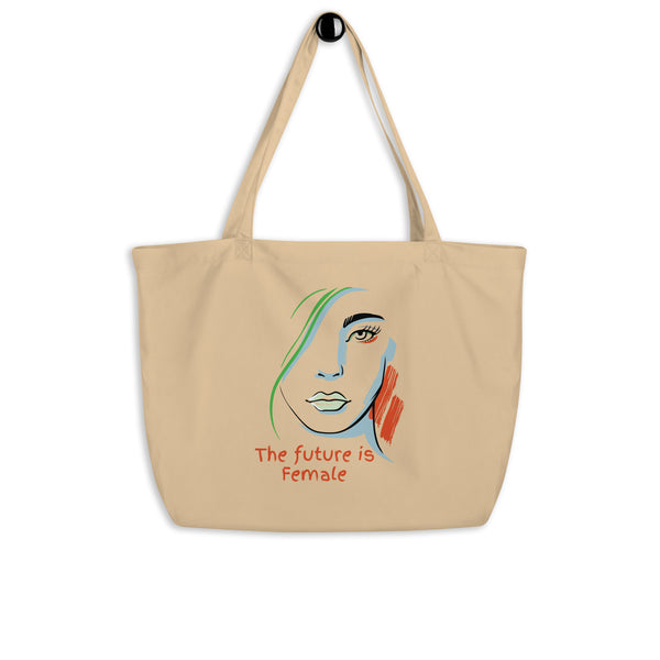 Empowerment Art - Future is Female Tote - - Tote Bags