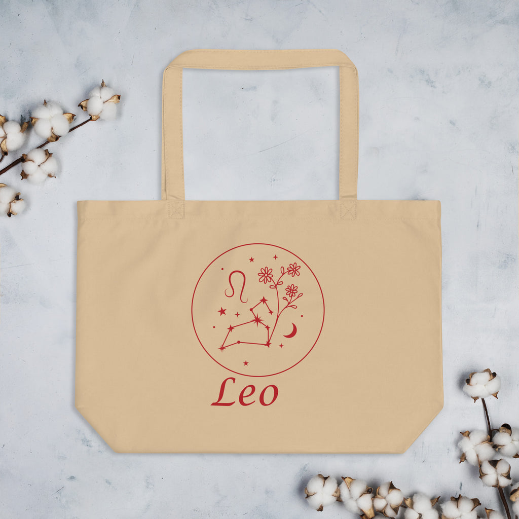 Astro-Nature - Leo Zodiac Tote Bag - Default Title - Tote Bags