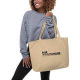 Rise Stronger - Empowerment Tote Bag - - Tote Bags